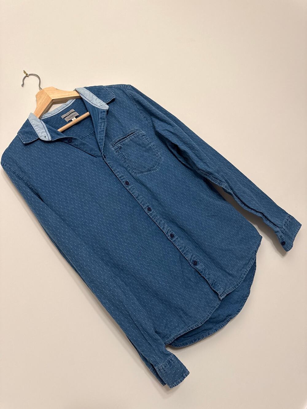 Calvin Klein Jeans Denim Button-Down Shirt – Size S